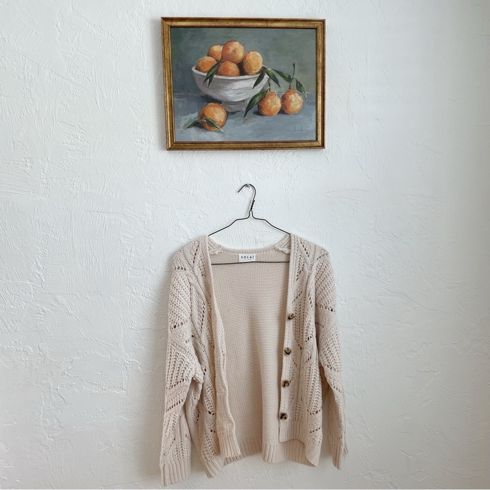 SOLAÍ sweater cardigan